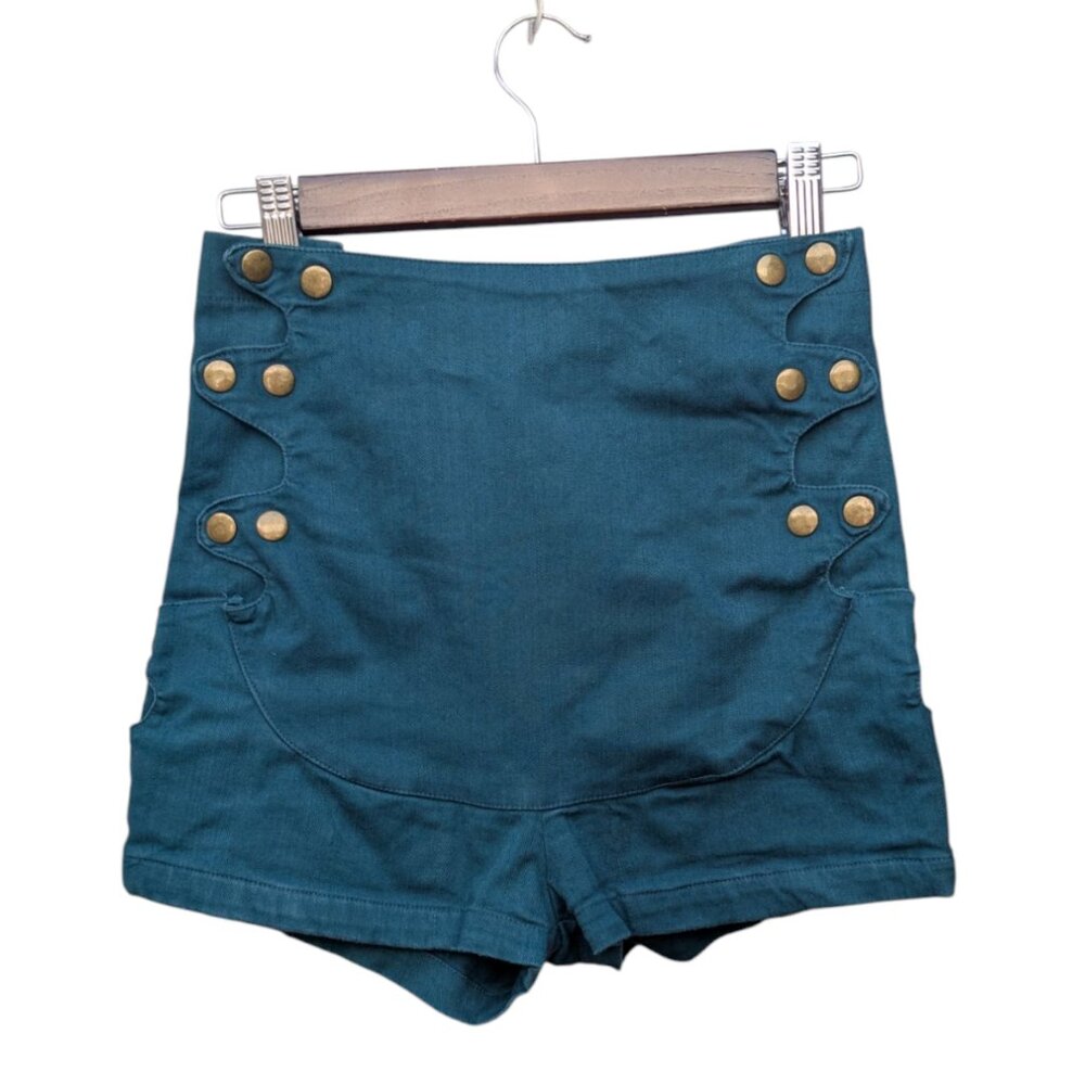 Rabbit & Empee Teal Booty Shorts